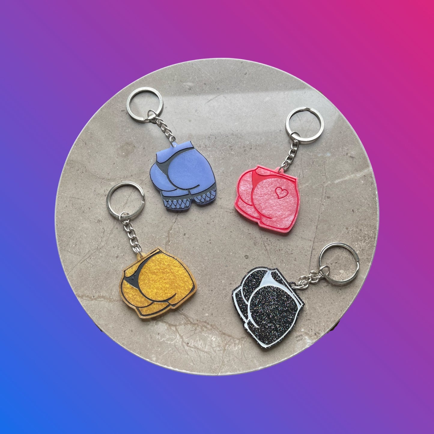 Sexy Booty Keychain
