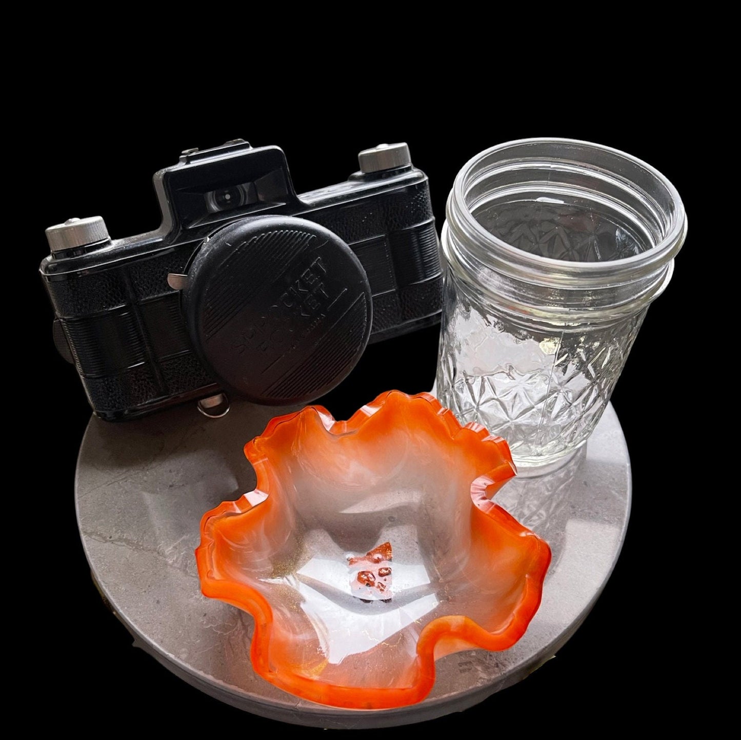 Floral Resin Bowl