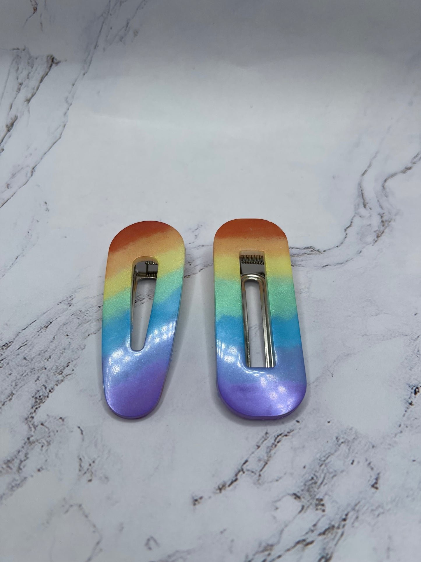 Pride Flag Hair Clips (Set of 2)