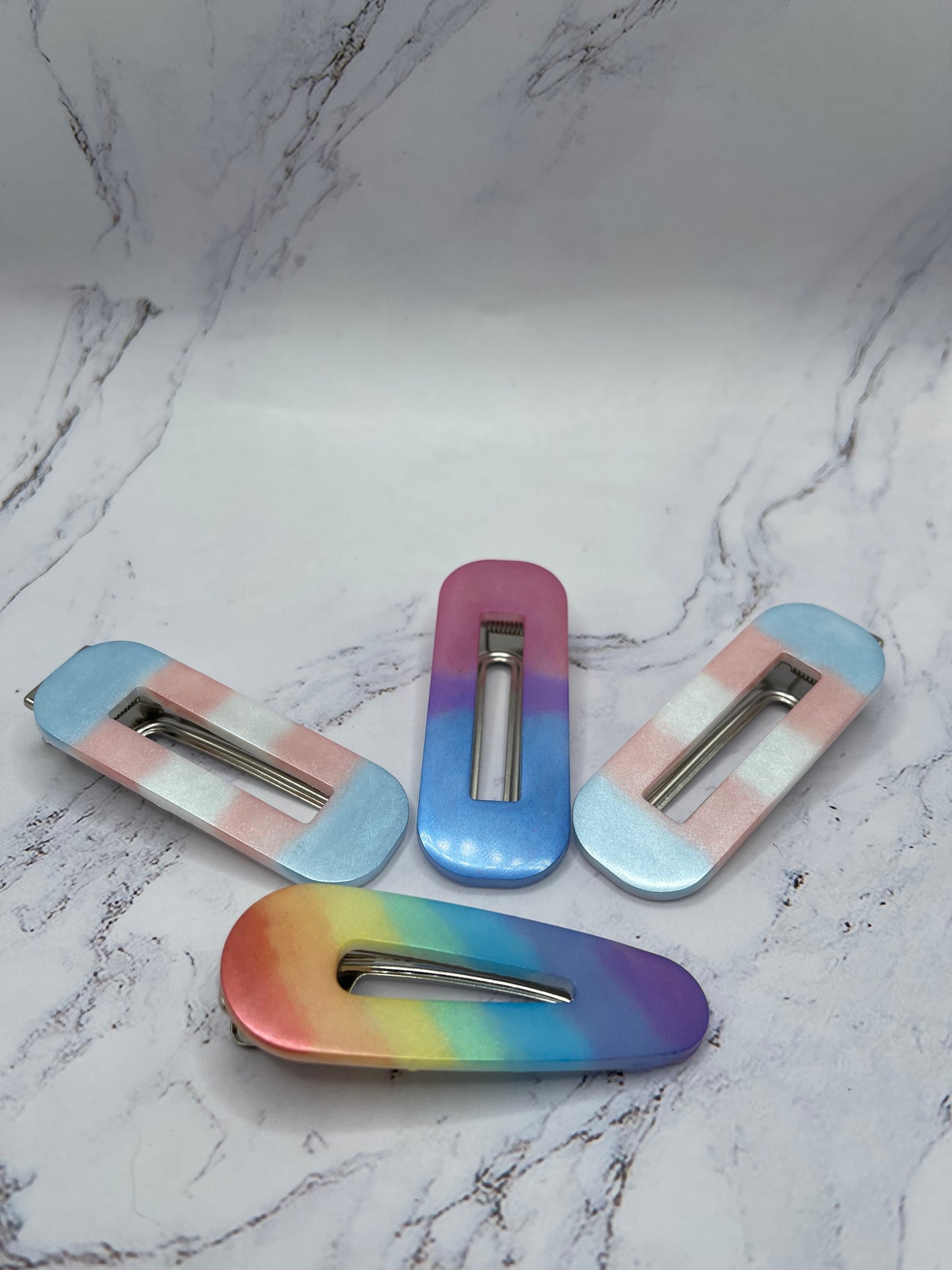 Pride Flag Hair Clips (Set of 2)