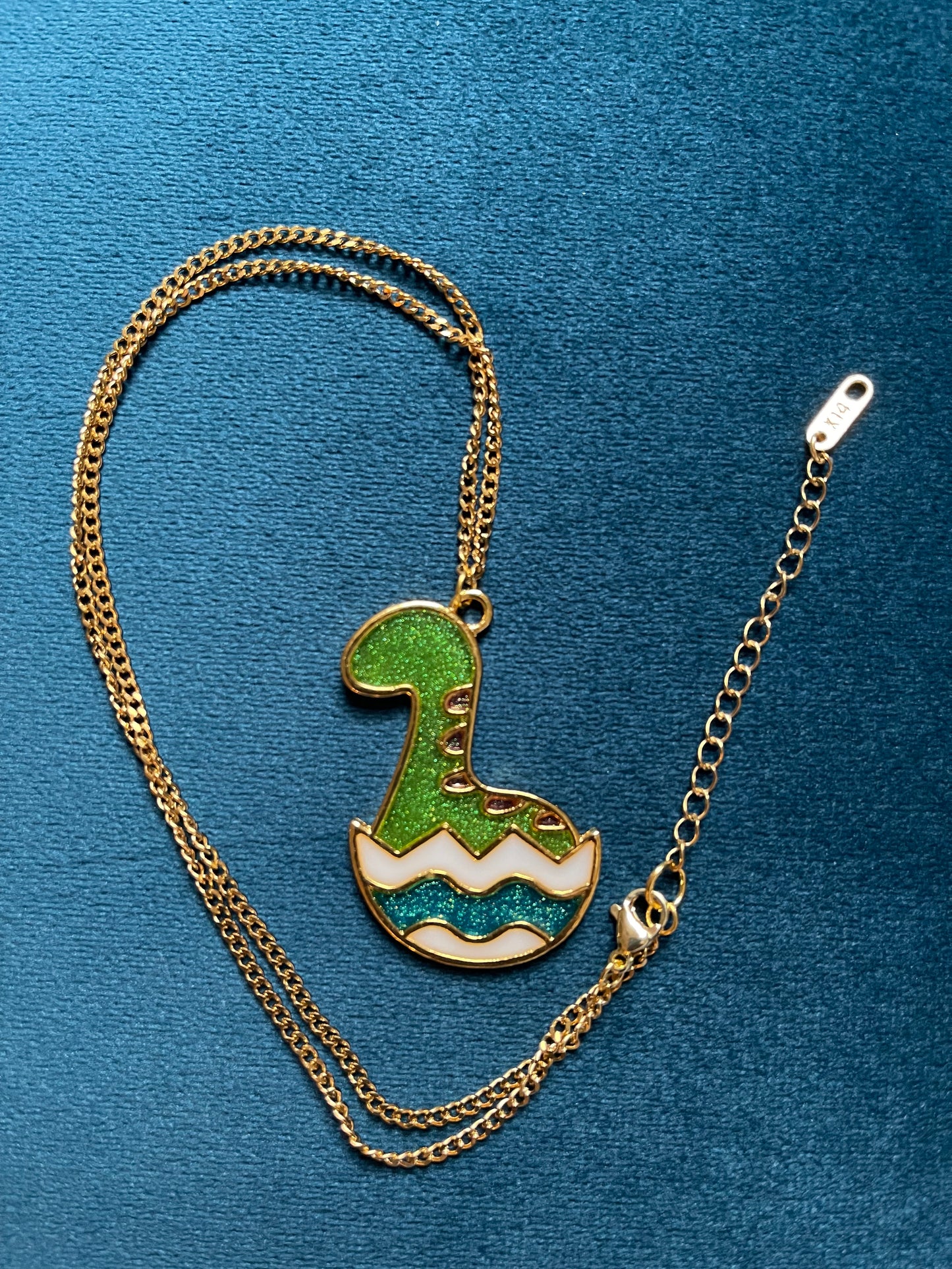 Baby Dinosaur Necklace - Custom