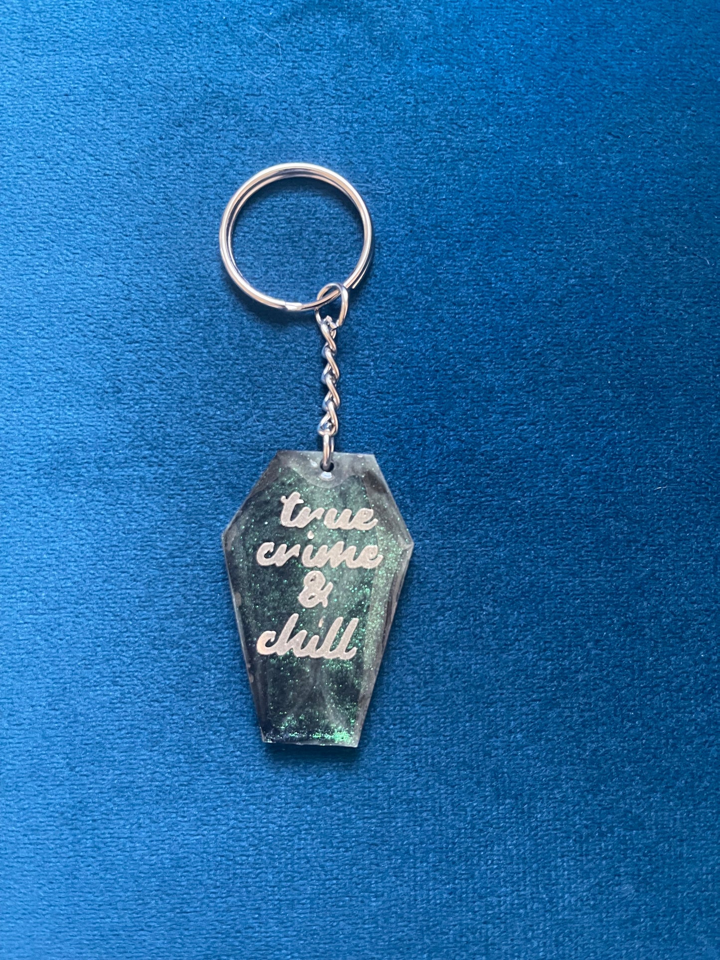 Coffin Keychain - Custom Text