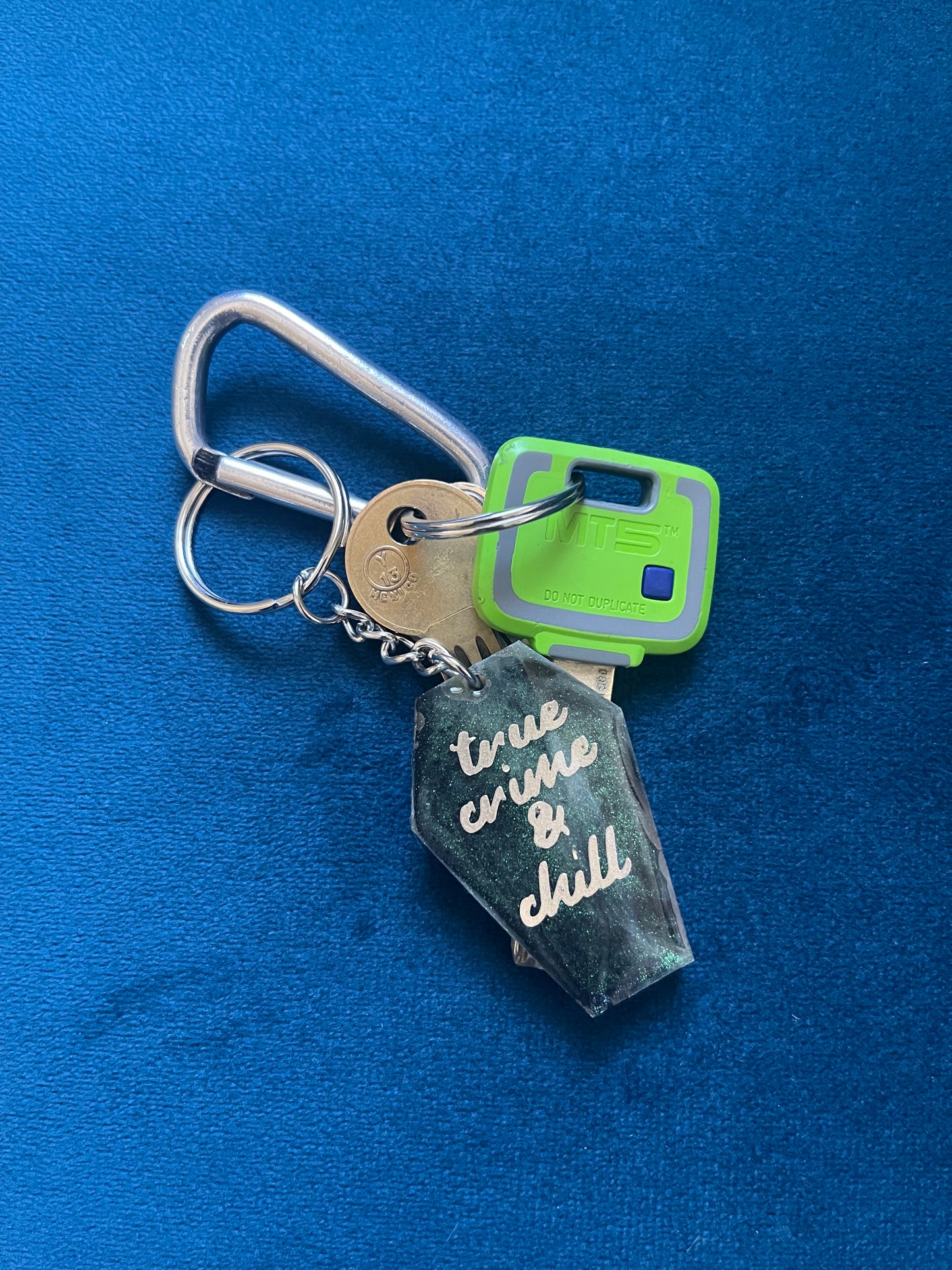 Coffin Keychain - Custom Text