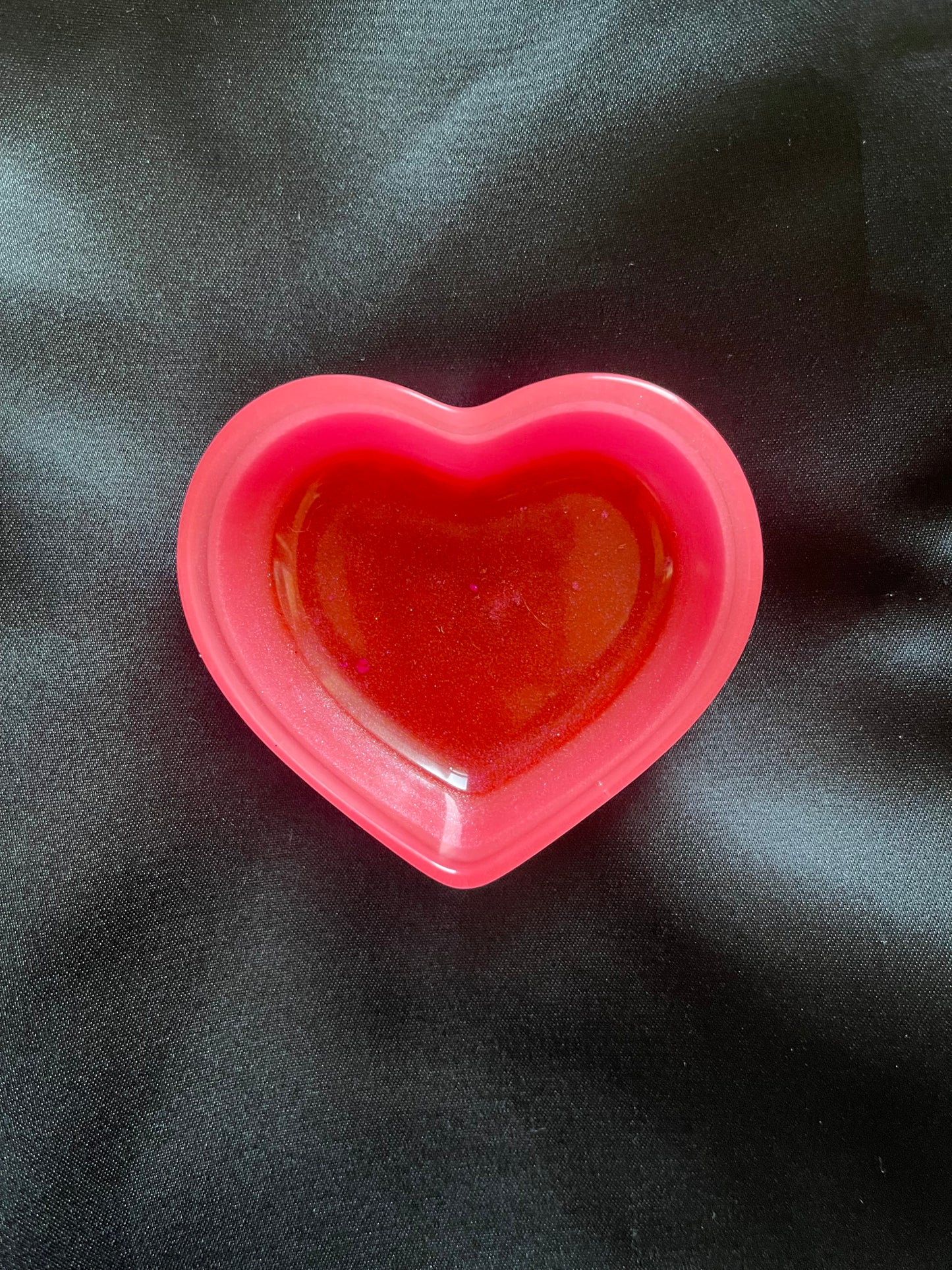 Resin Heart Trinket Tray