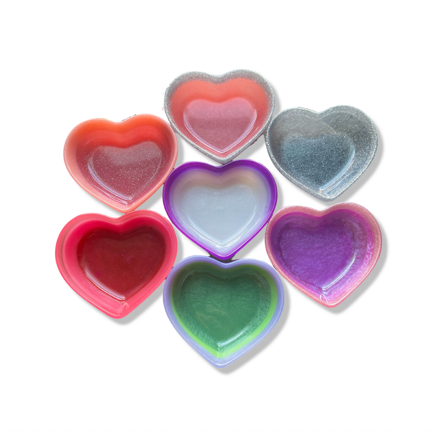 Resin Heart Trinket Tray