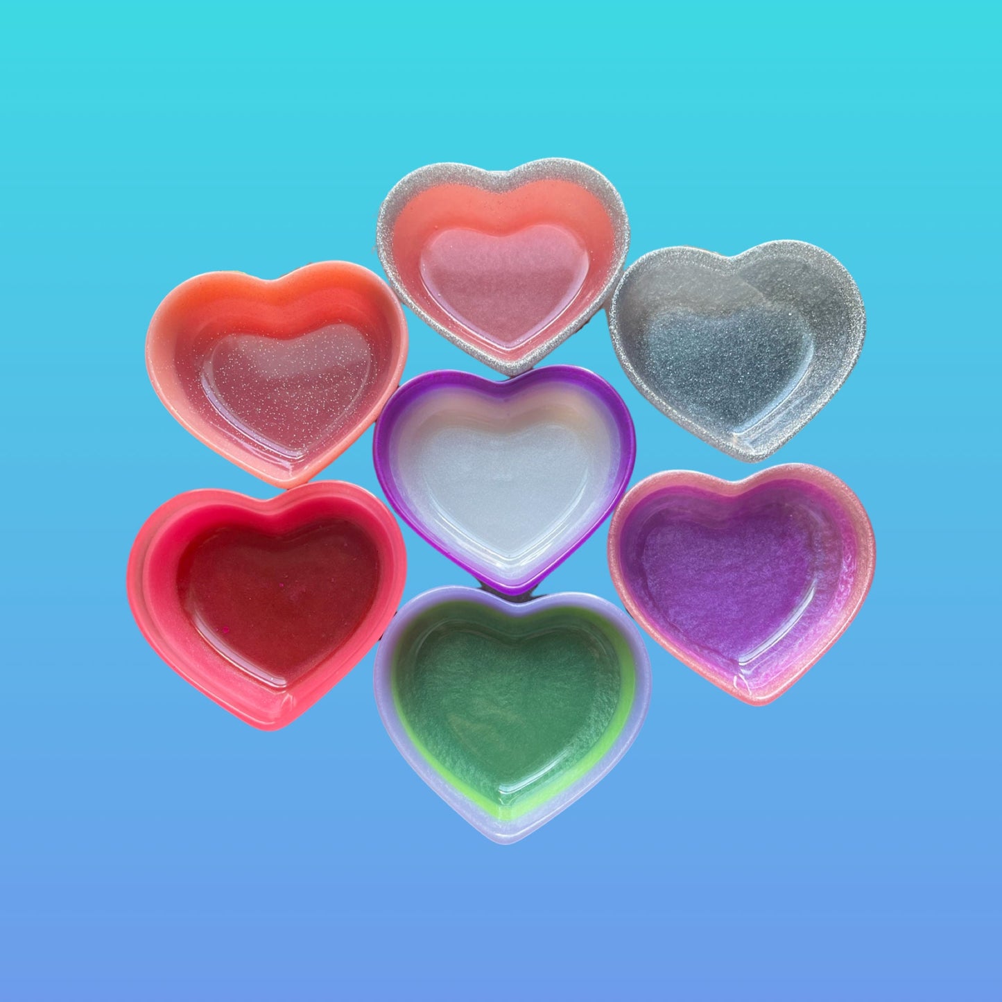 Custom Resin Heart Trinket Dish