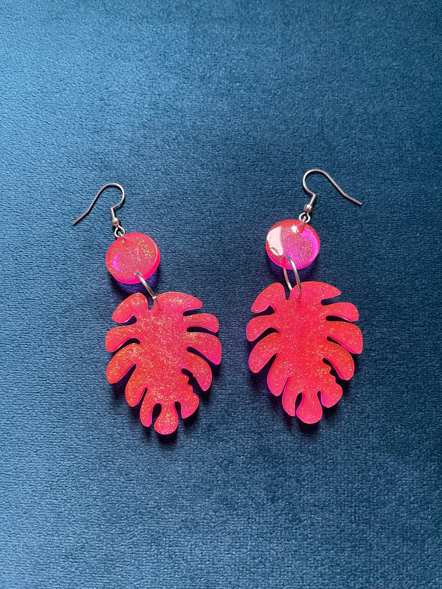 Monstera Leaf Earrings - Custom