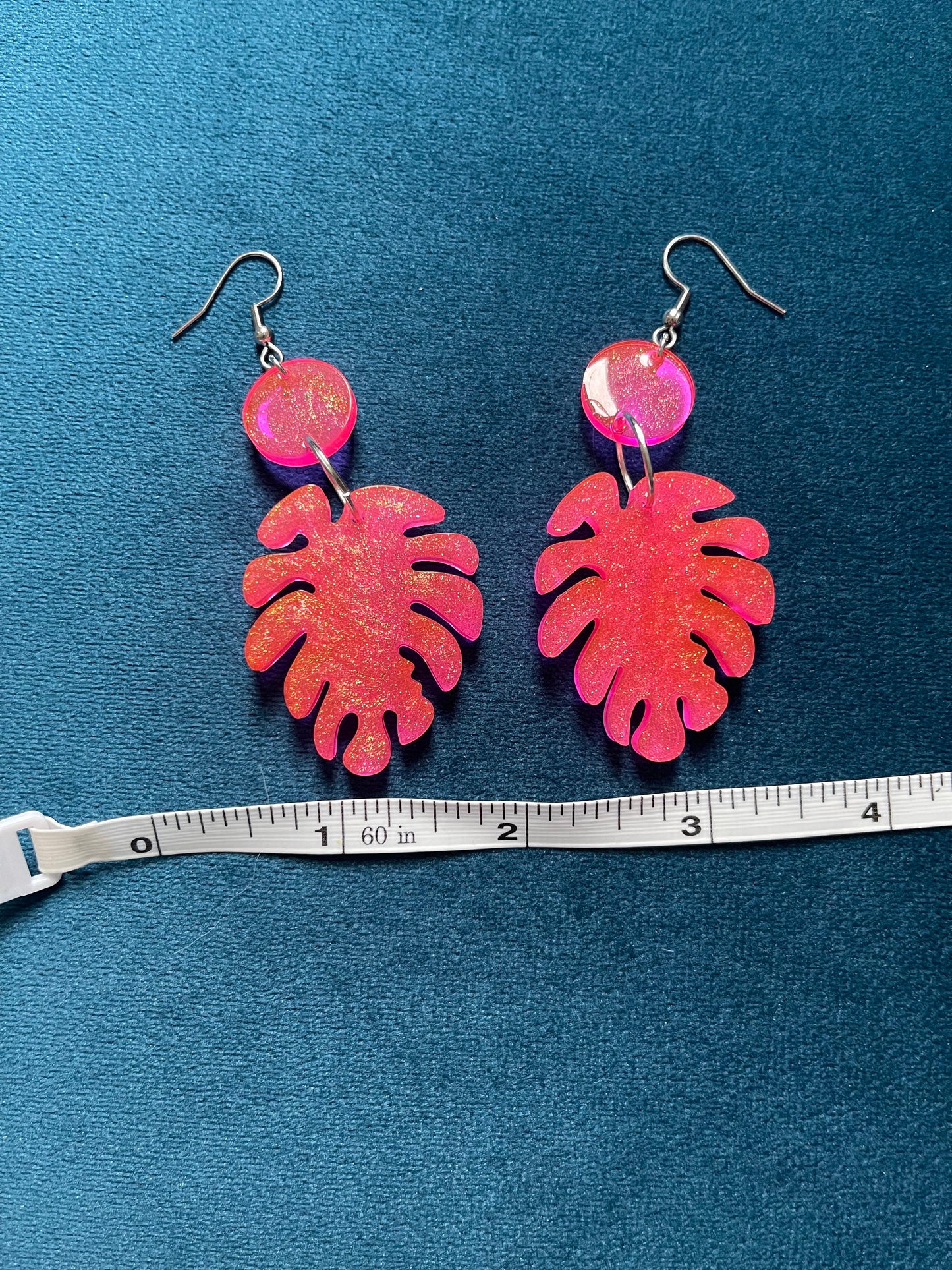 Monstera Leaf Earrings - Custom