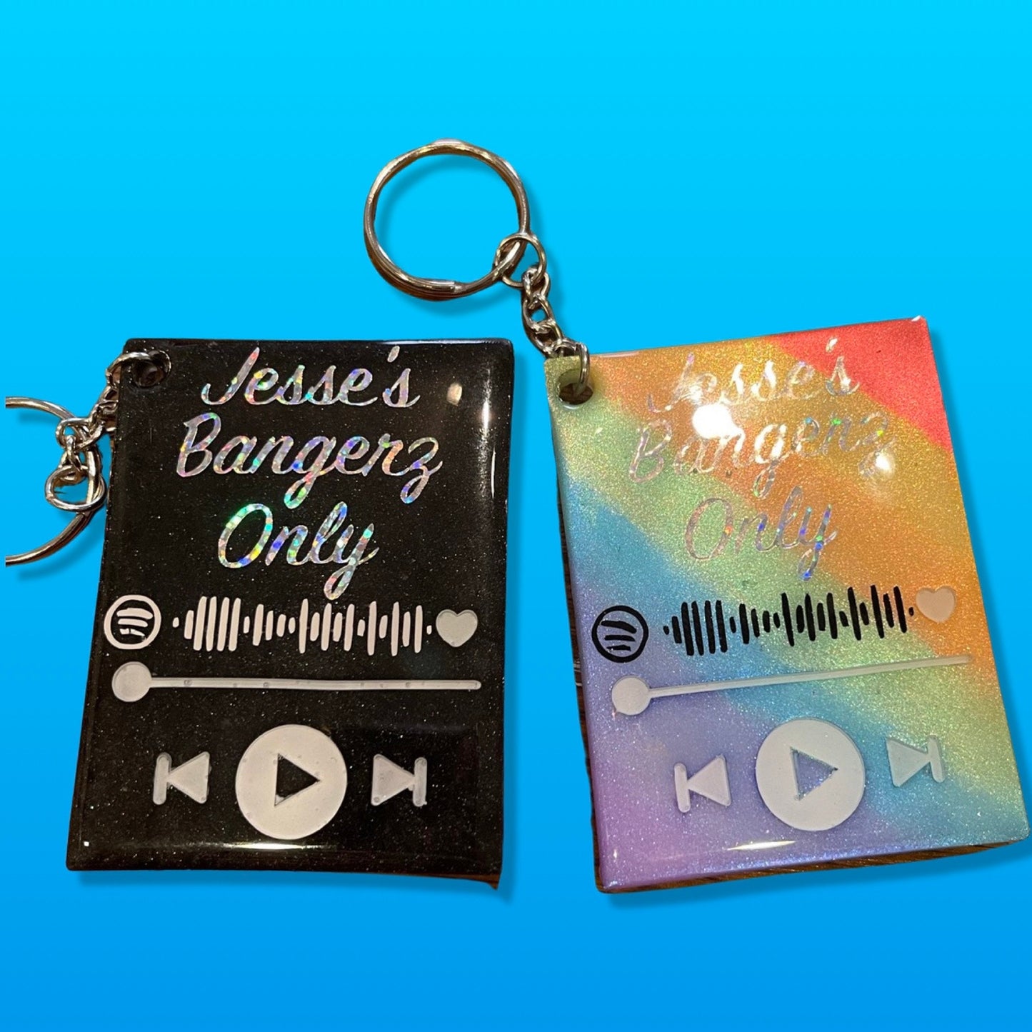 Custom Song/Playlist Keychain