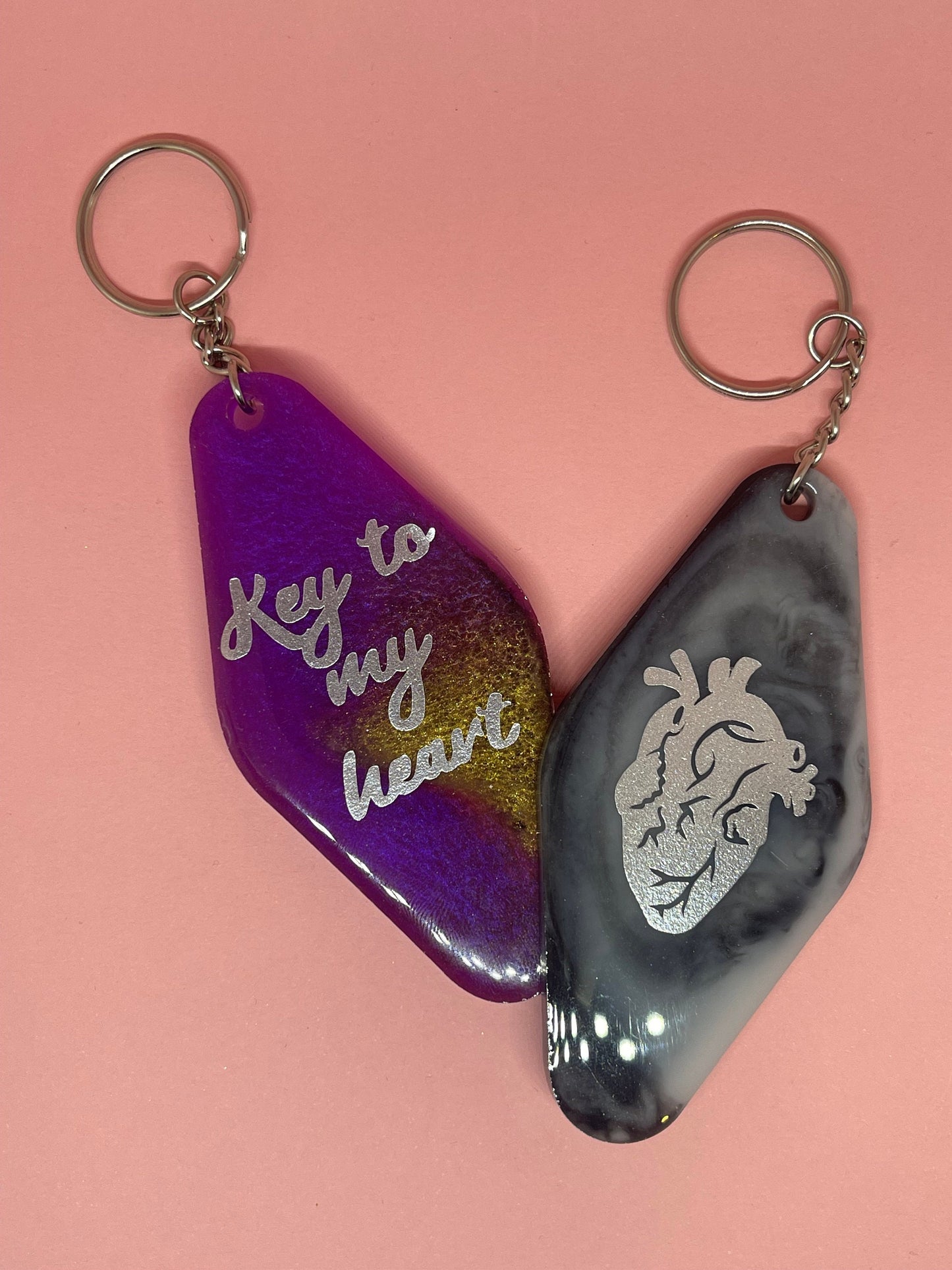 Personalized Resin Keychain