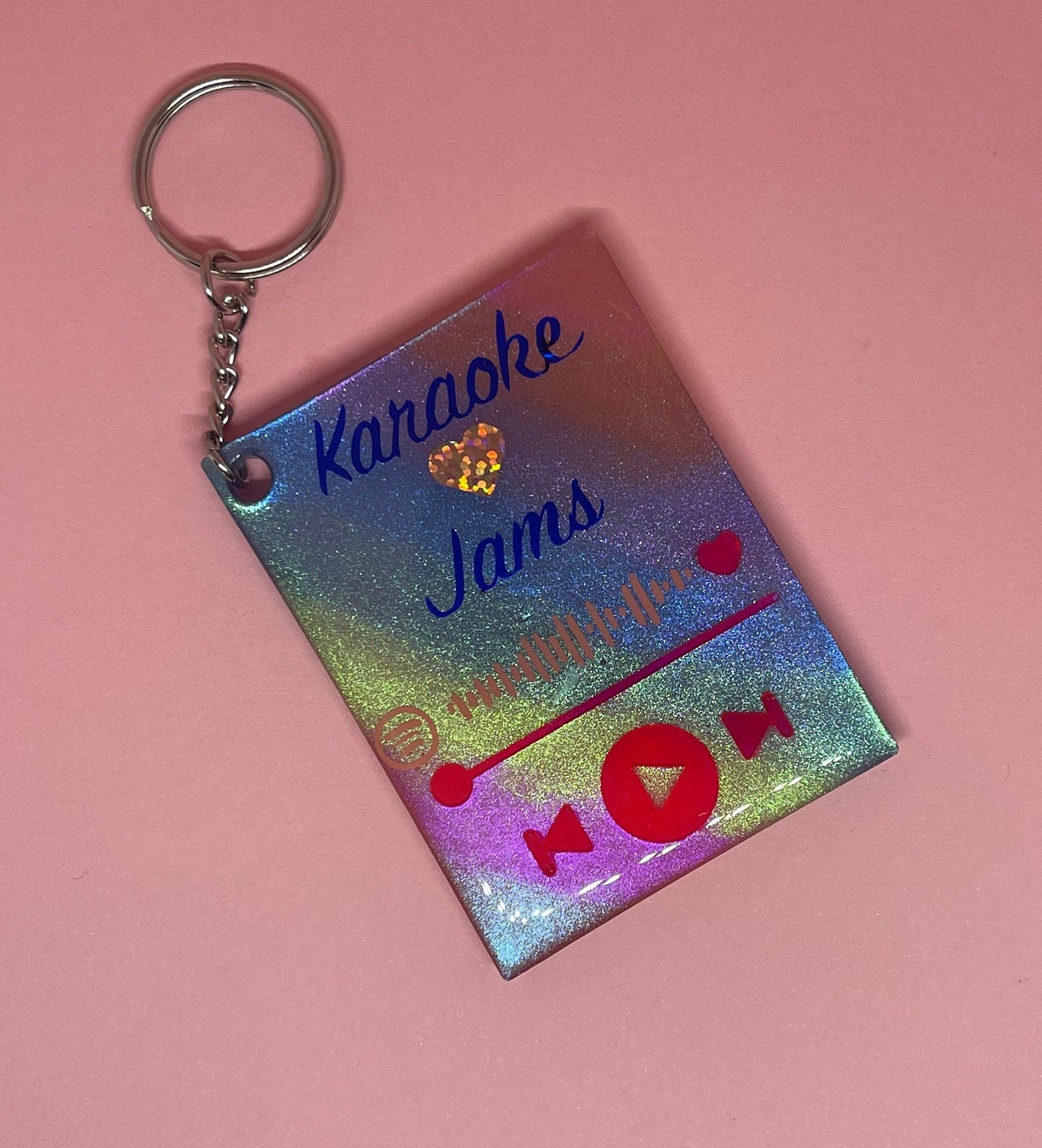 Custom Song/Playlist Keychain