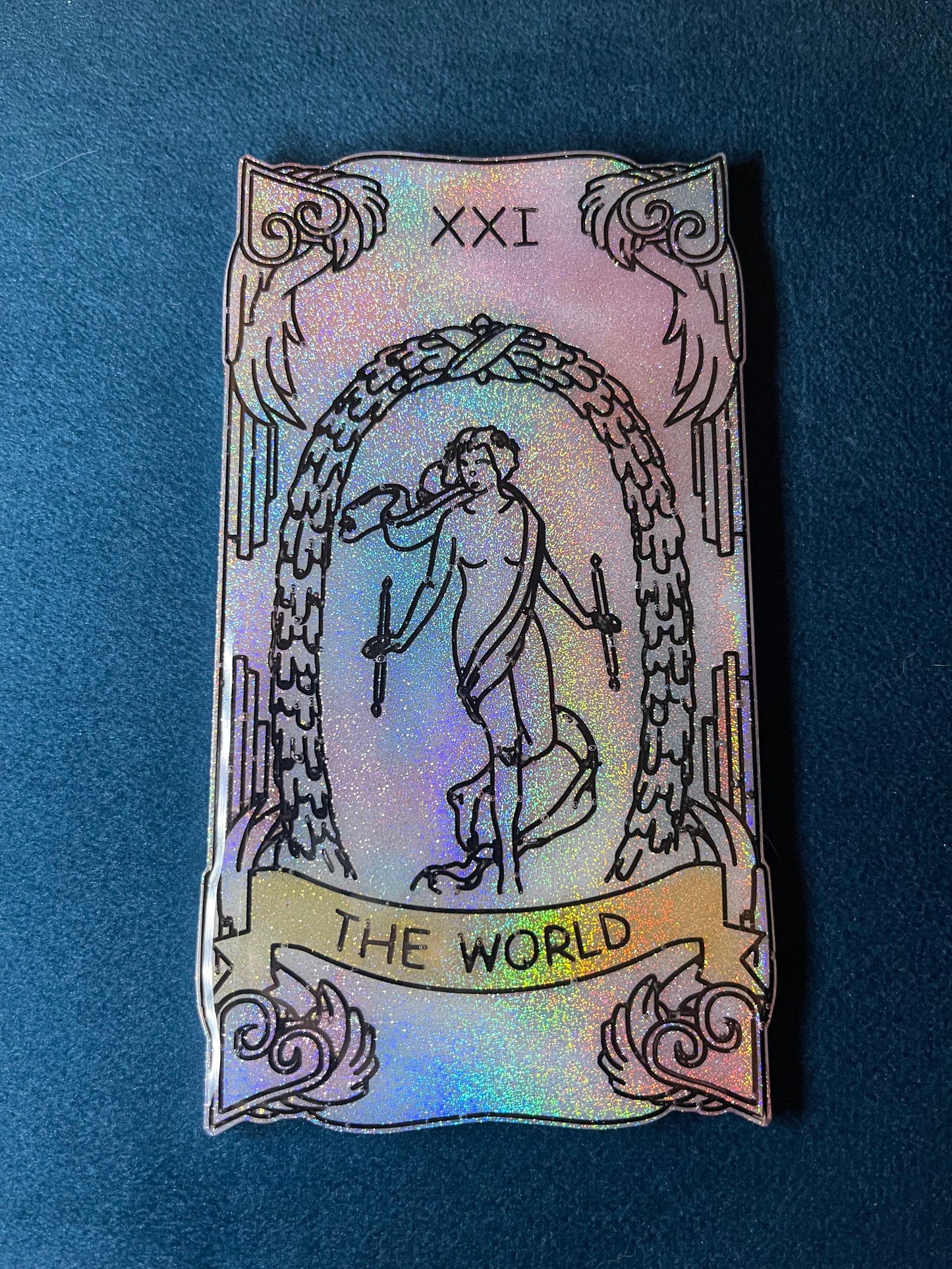 Glitter Resin Tarot Cards