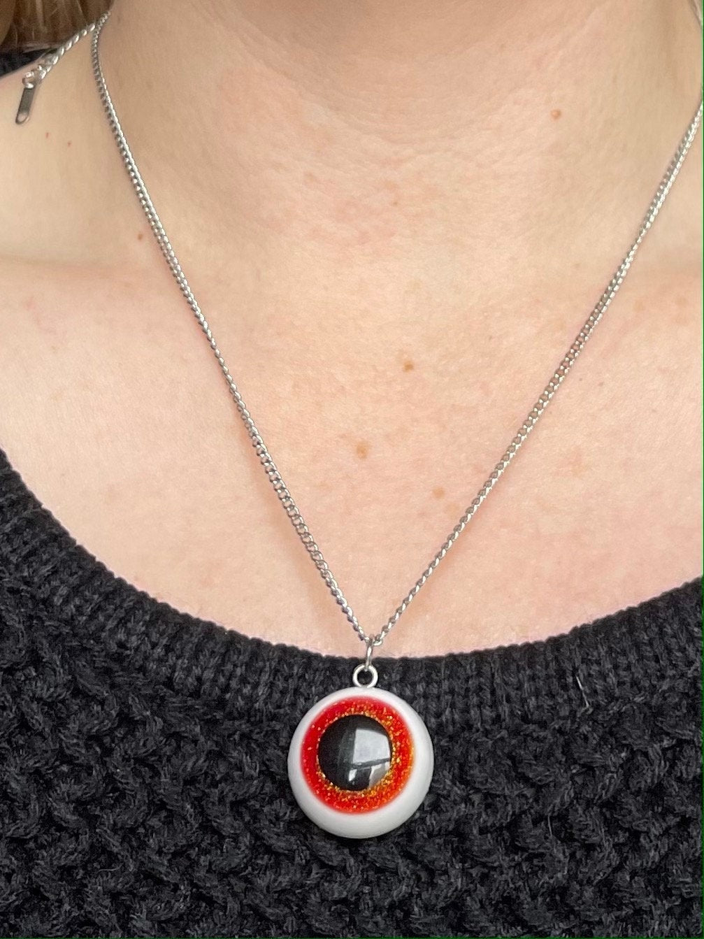 Custom Eyeball Necklace