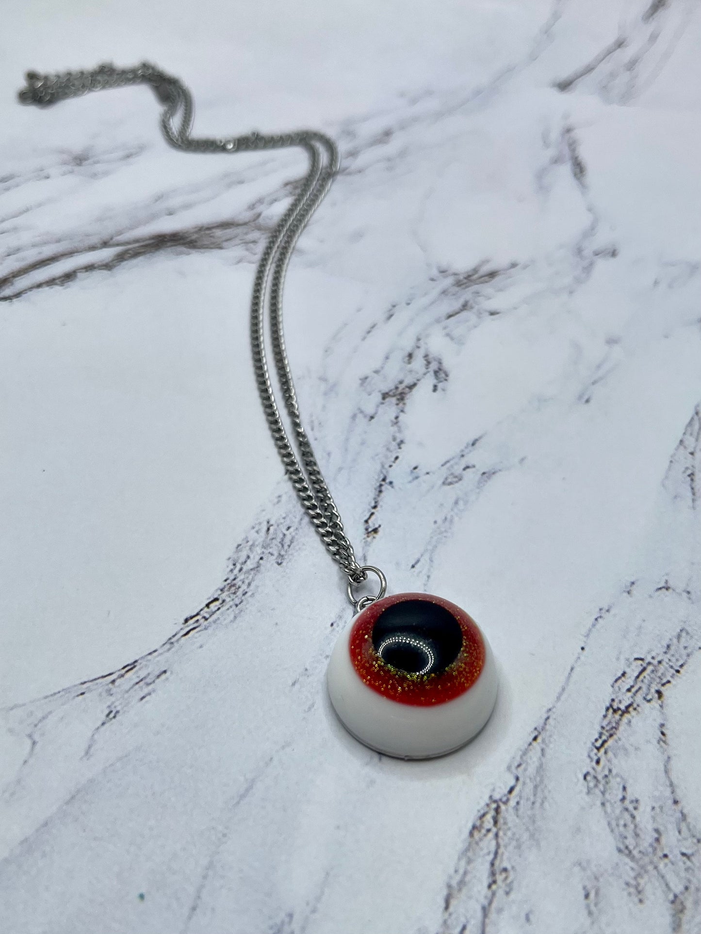 Custom Eyeball Necklace