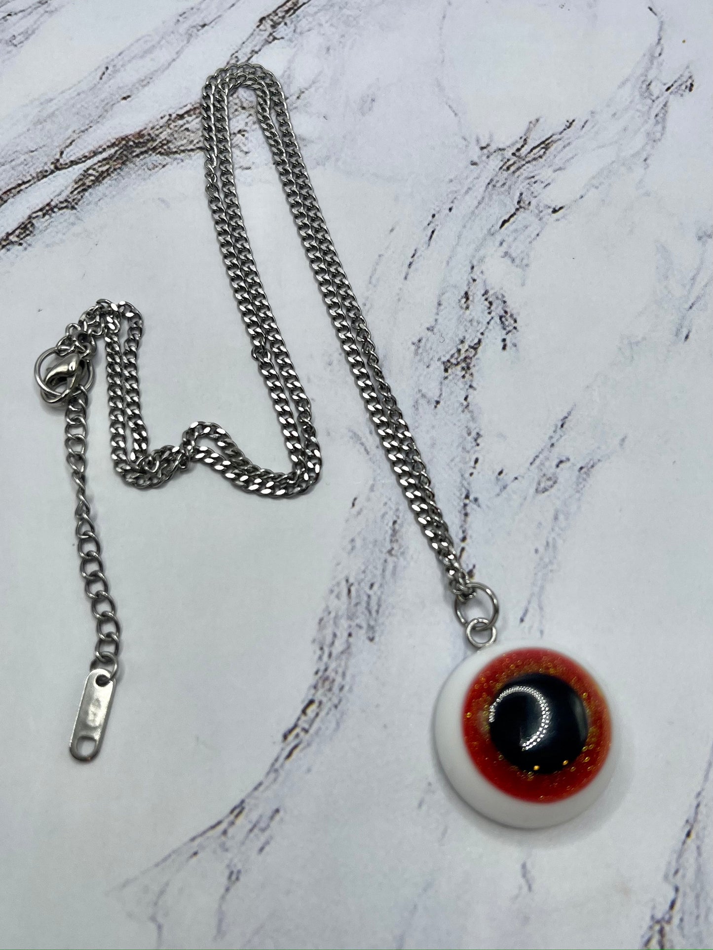 Custom Eyeball Necklace