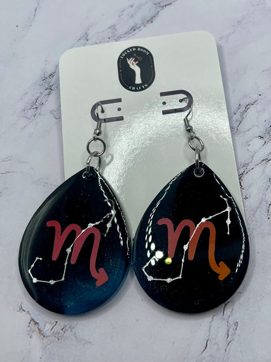 Custom Zodiac Earrings